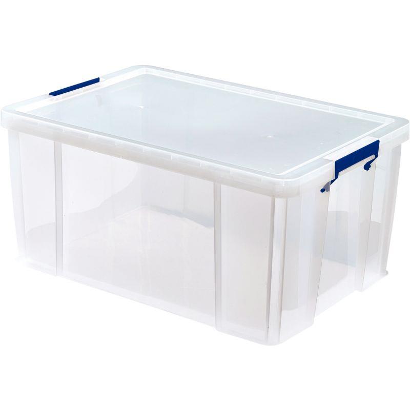 BOITE DE RANGEMENT 70L TRANSP