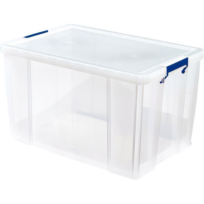 BOITE DE RANGEMENT 85L TRANSP