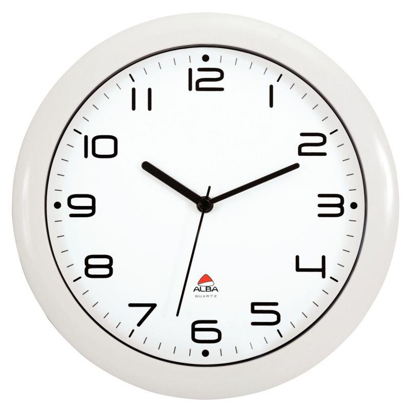 HORLOGE SILENCIEUSE D30CM BLC