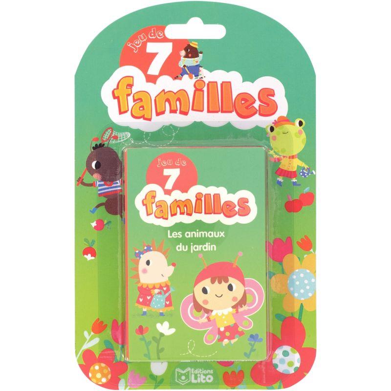 JEU 7 FAMILLES ANIMAUX JARDIN