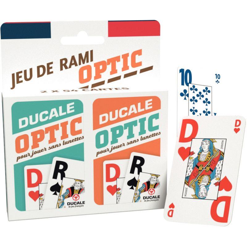 JEU 2X54 CARTES OPTIC