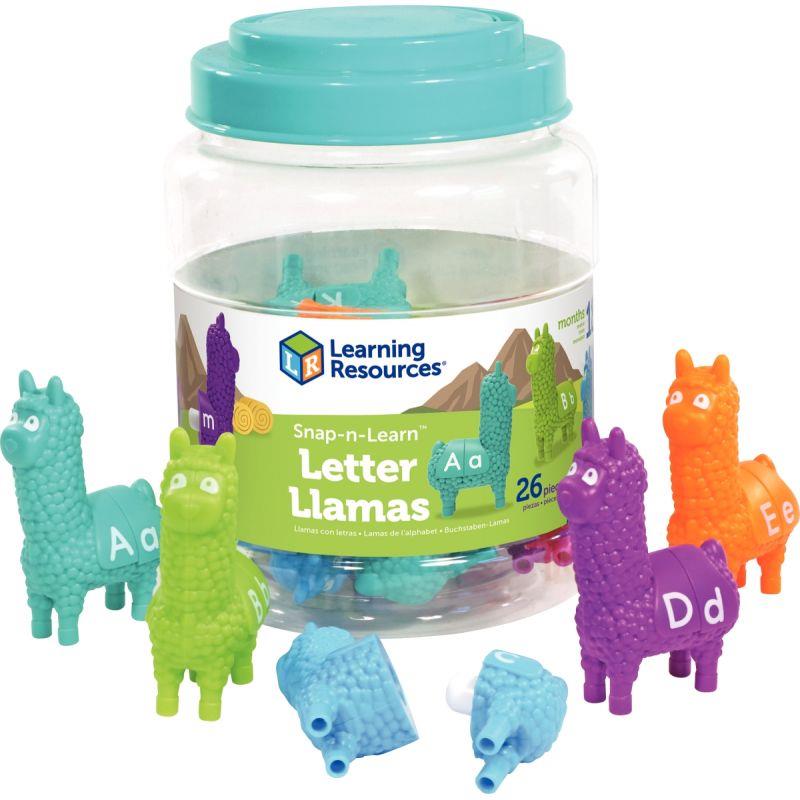 BARIL 26 PCS LAMAS ALPHABET