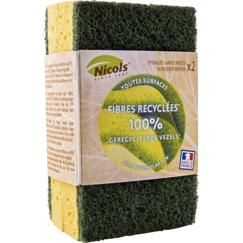 LOT 2 EPONGES FIBRES RECYCLEES