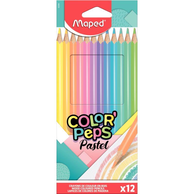 POCH 12 CRAY PASTEL COLORPEPS