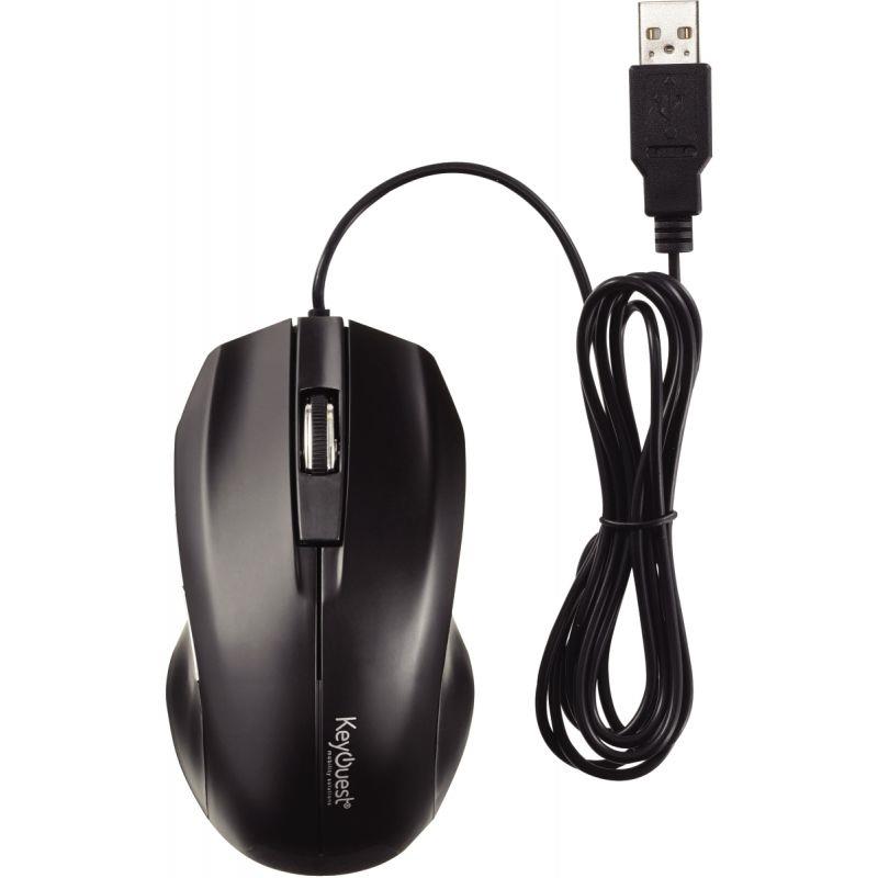 SOURIS OPTIQUE FILAIRE NOIR