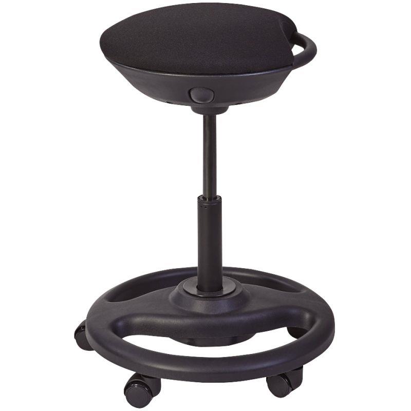 TABOURET ROLLY NOIR