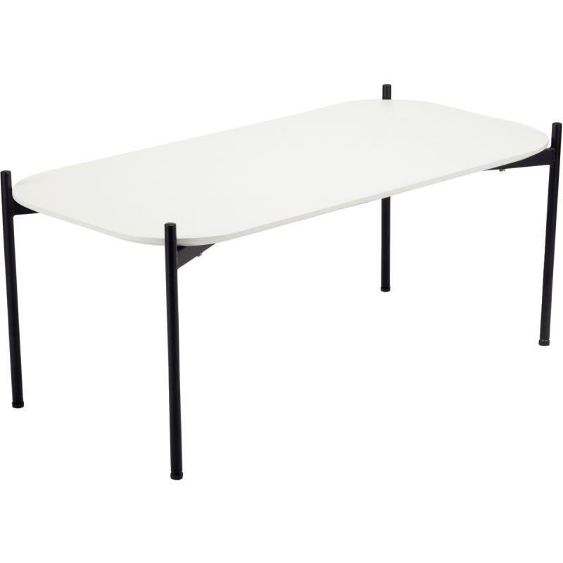 TABLE BASSE MEET 50X75CM BLANC