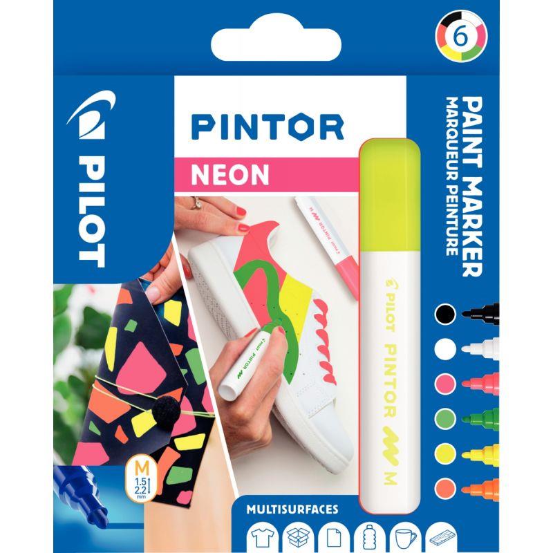 POCH 6 MARQ PINTOR NEON PM