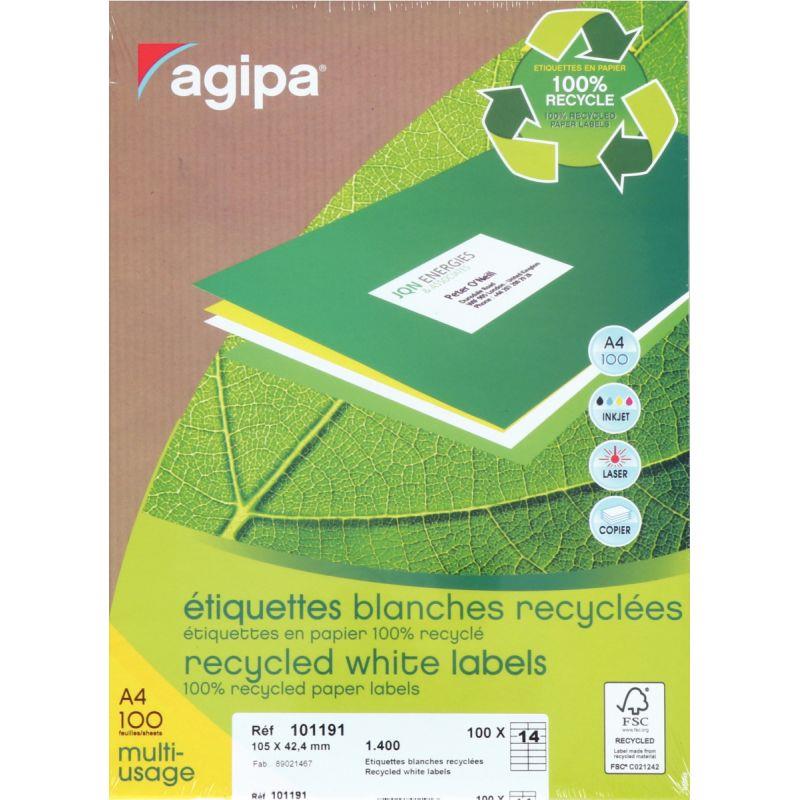 BTE1400 ETIQ RECYCLE 105X42,4