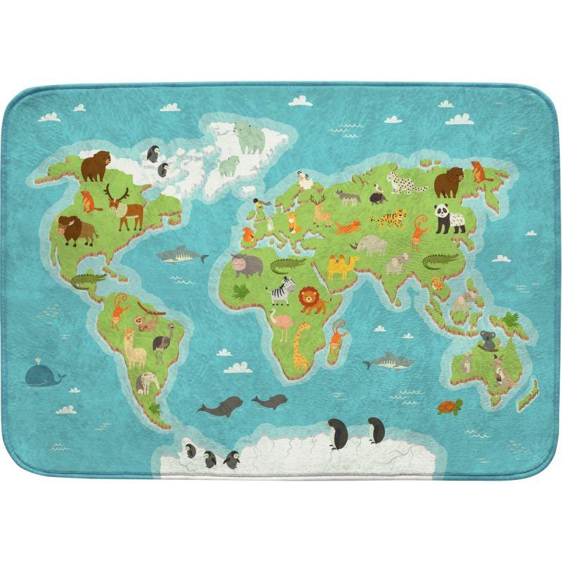 TAPIS ULTRASOFT 150X100 CARTE