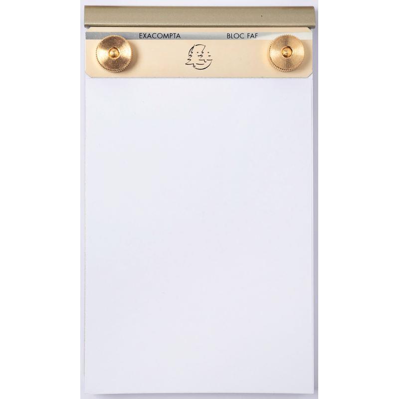BLOC NOTES SUR SOCLE+RECHARGE