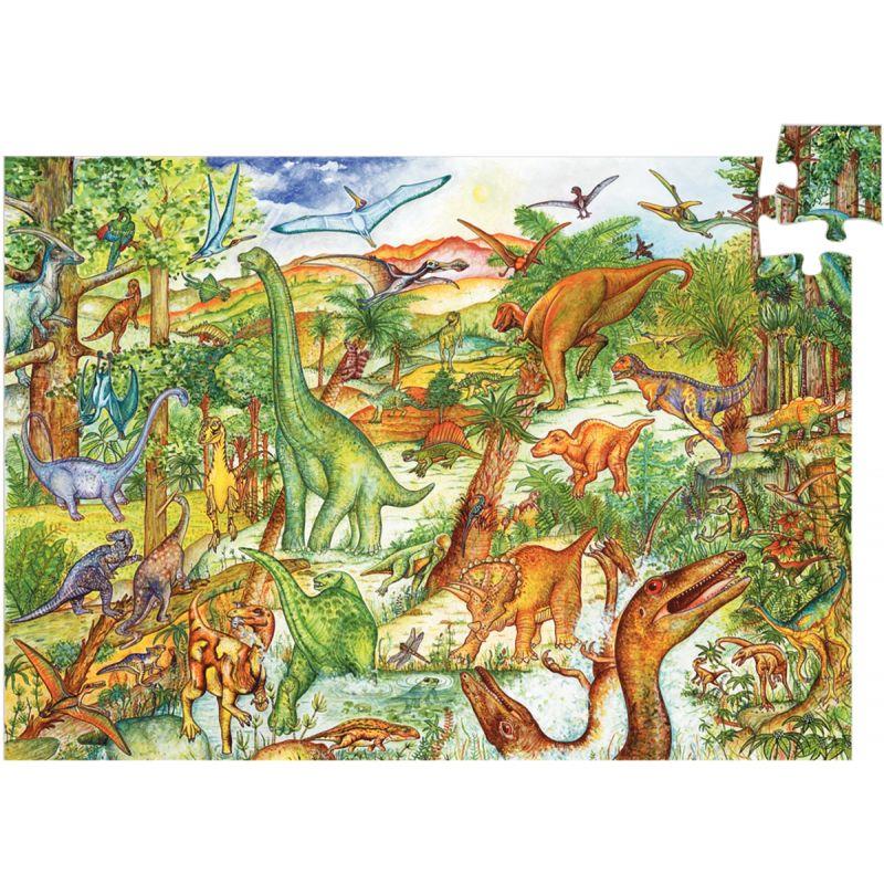 PUZZ 100P DINOSAURES + LIVRET