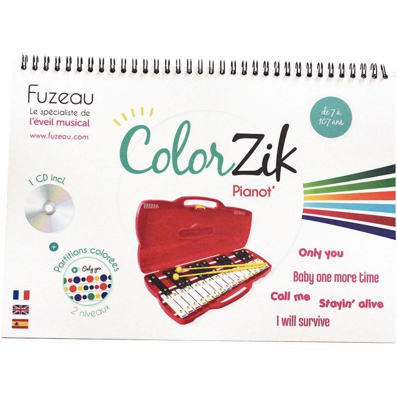 LIVRE CD COLORZIK PIANOT