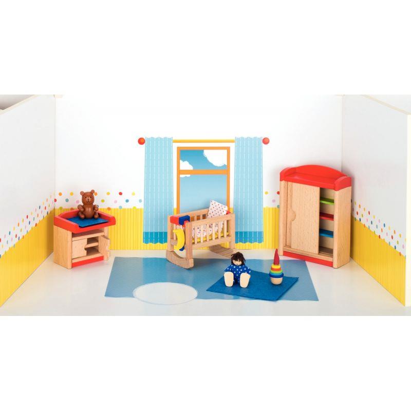 CHAMBRE BEBE P/MAISON POUP 12P