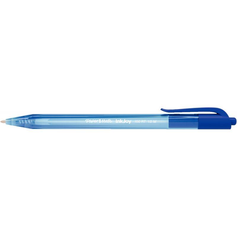 STYLO BILLE INKJOY 100RT BLEU
