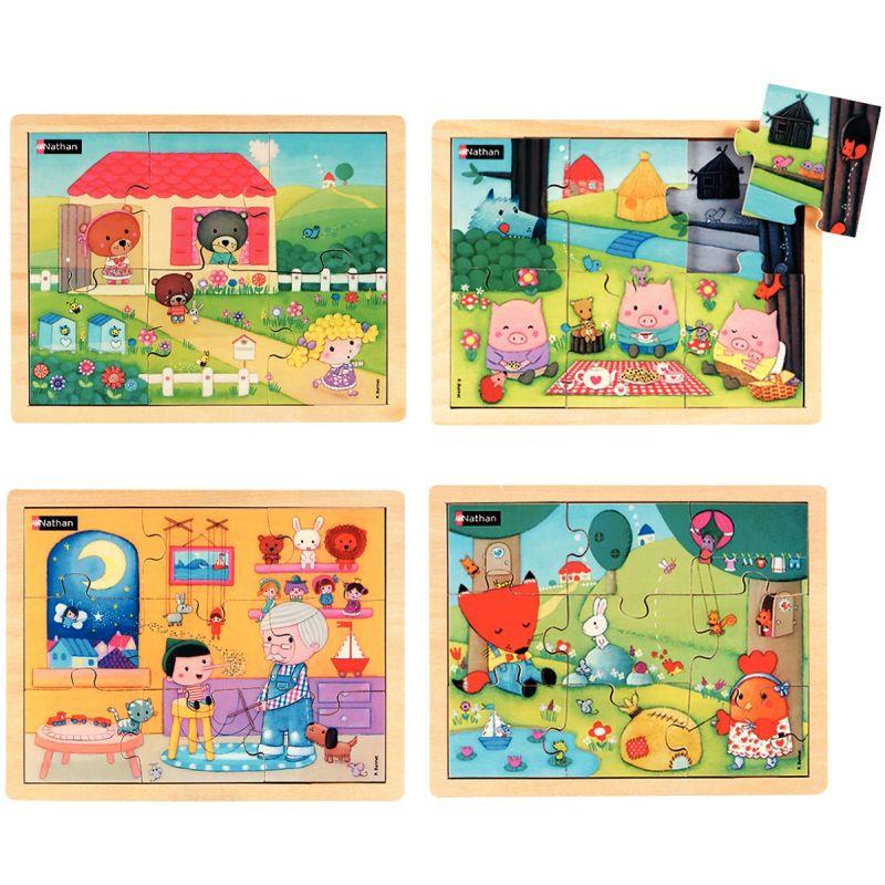 LOT 4 PUZZLE LES CONTES 1