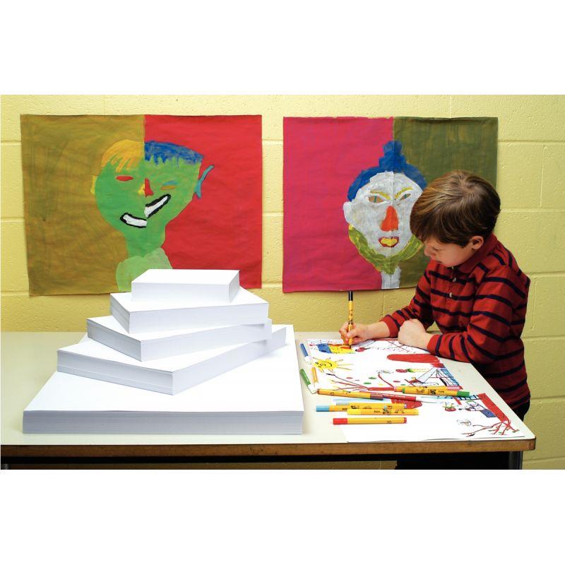 PQ 25F DESSIN 160G 50X65 BLC