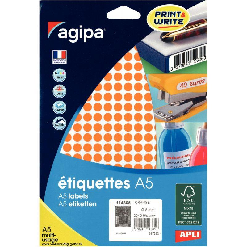 ETUI 2940 PASTILLE ADH 8MM ORA