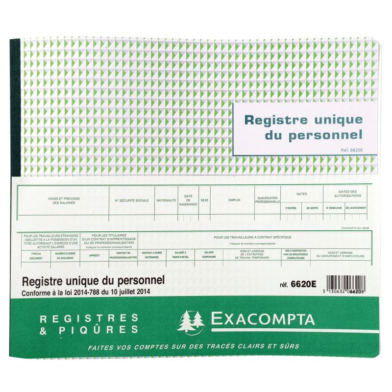 REGISTRE UNIQUE DU PERSONNEL