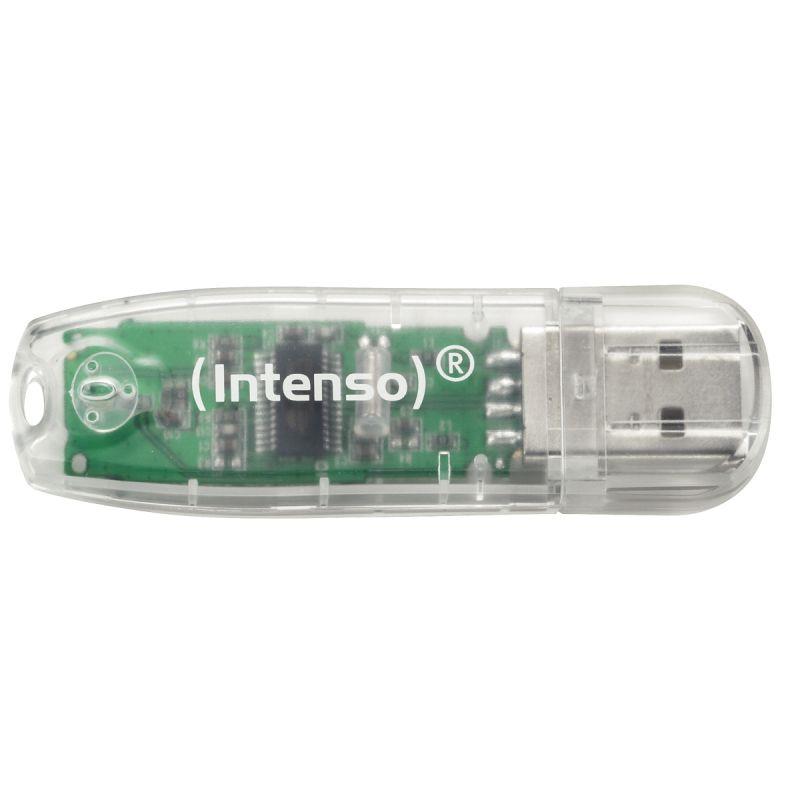 CLE USB2.0 INTENSO RAINBOW32GO
