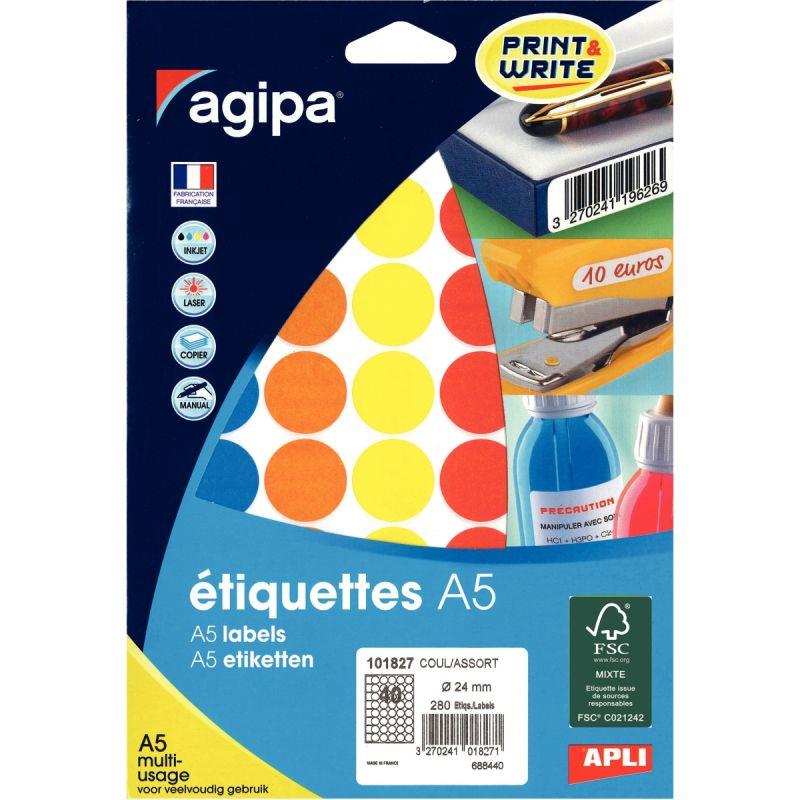 ETUI 280 PASTILLE ADH 24MM ASS