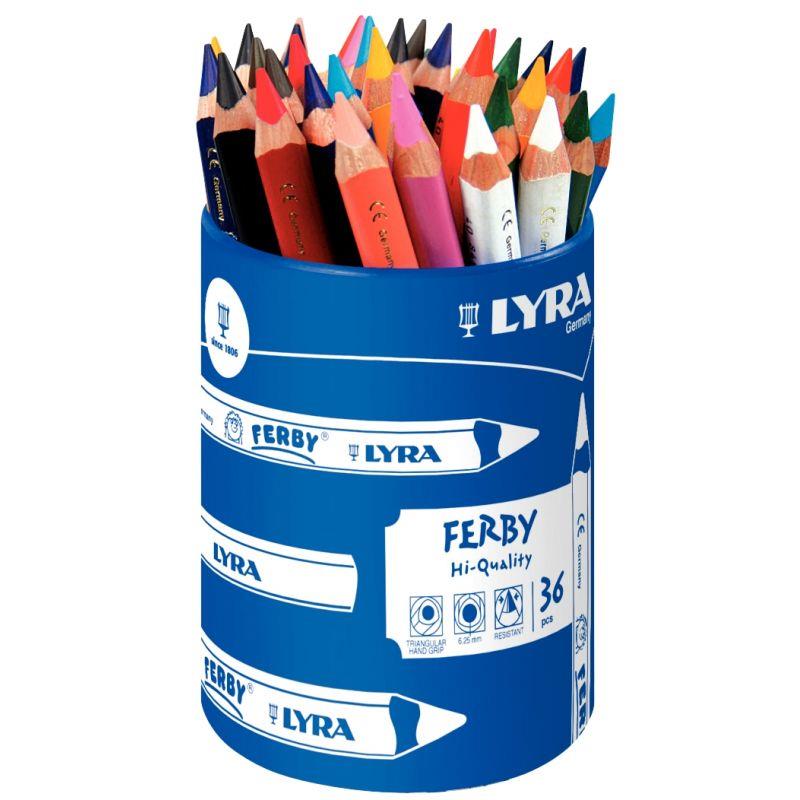 POT36 CRAYON COUL LYRA FERBY