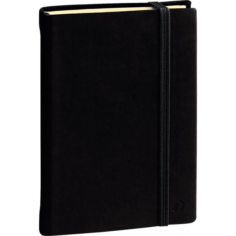 CARNET UNI SILK 10X15 NOIR