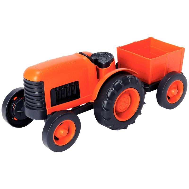 TRACTEUR+REMORQ GREEN TOYS