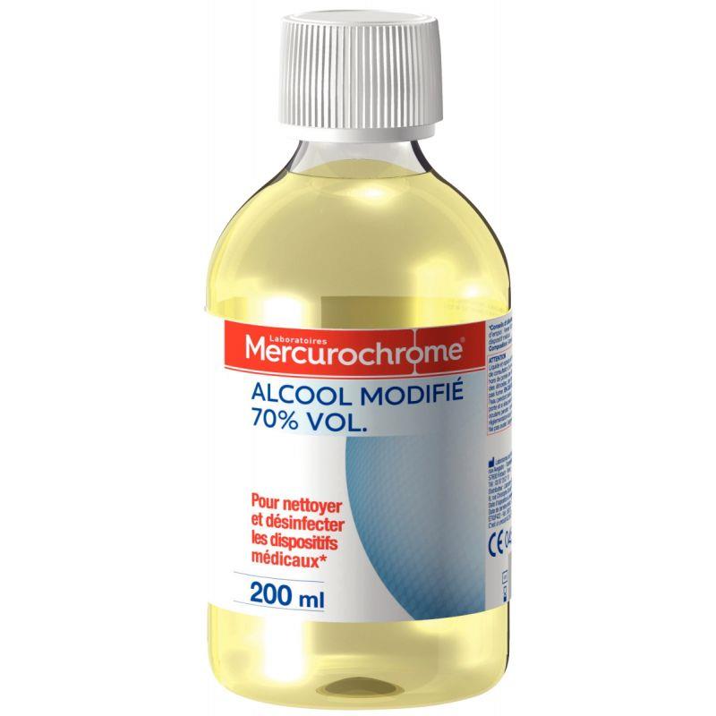 ALCOOL 70° MODIFIE 200ML
