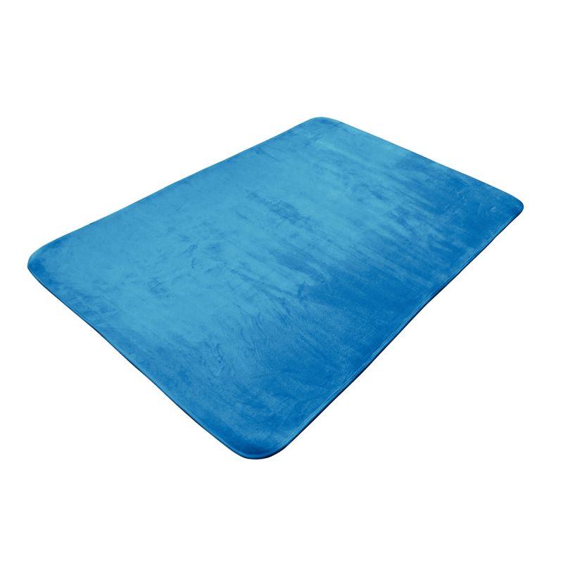 TAPIS ULTRA SOFT 70X95 BLEU