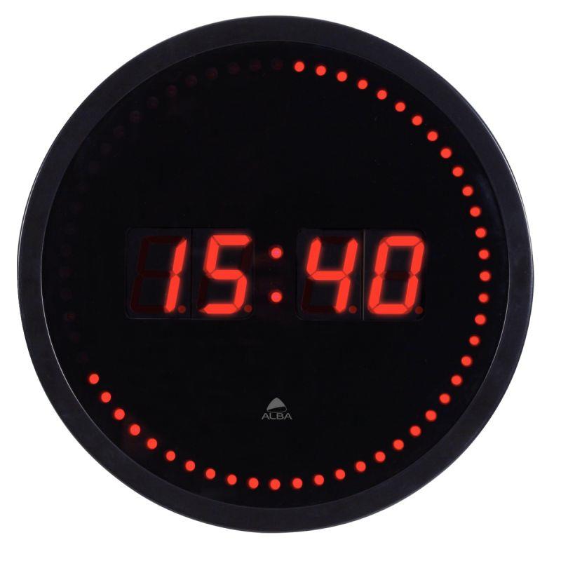 HORLOGE MURALE LED