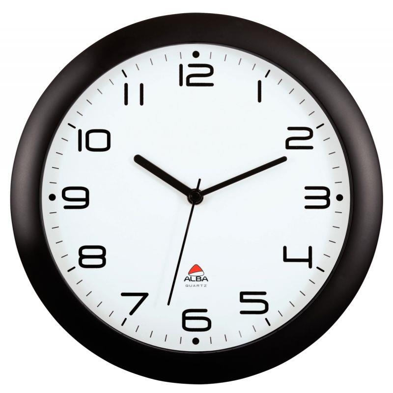 HORLOGE SILENCIEUSE D30CM NOIR