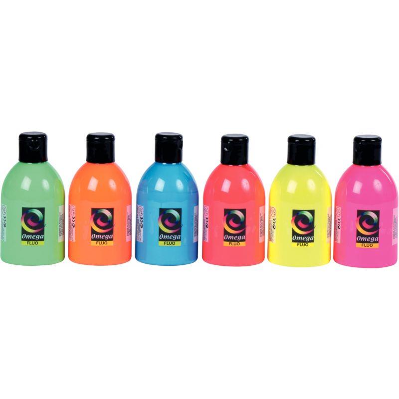 LOT 6FL 250ML PEINT VINYL FLUO