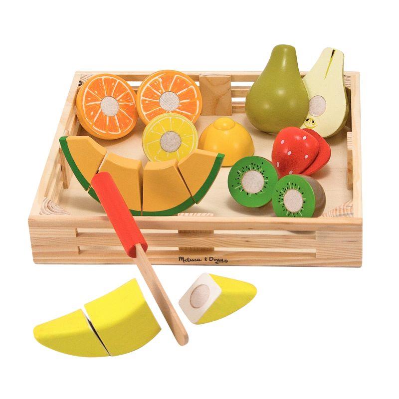 FRUITS BOIS A DECOUPER 18PCS