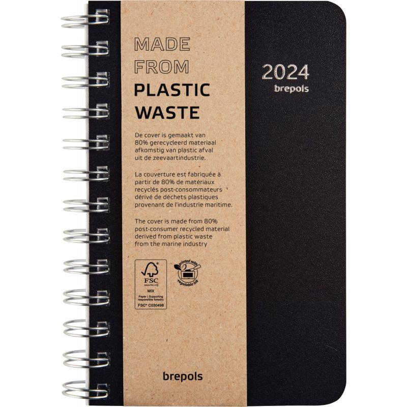 AGENDA CHANTIER 16.5 CM NOIR