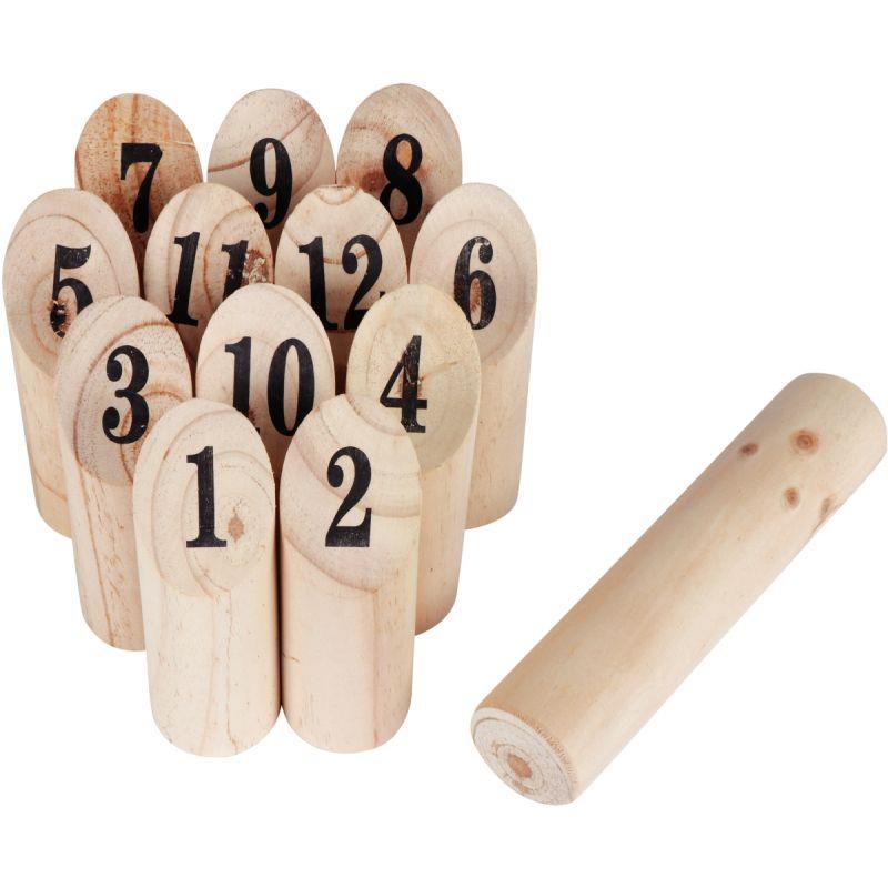 JEU DE QUILLES NORDIQUE 12PCS