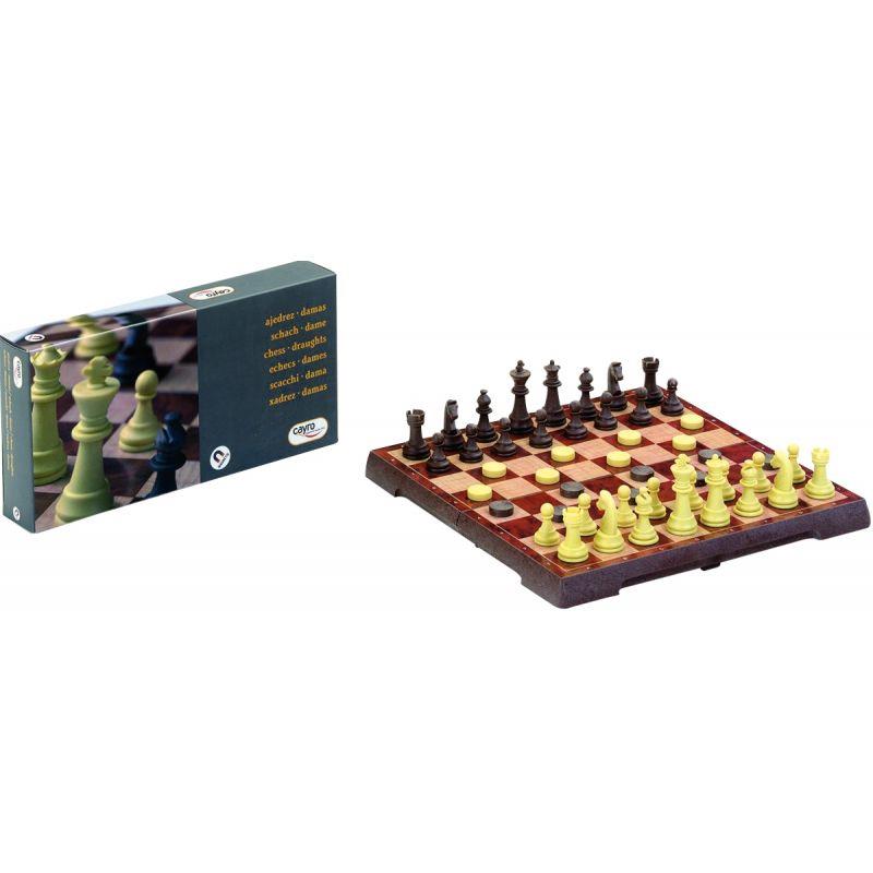 JEUX D'ECHECS ET DAMES MAGNET