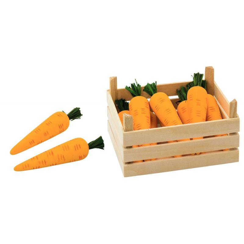 CAGETTE 10 CAROTTES EN BOIS