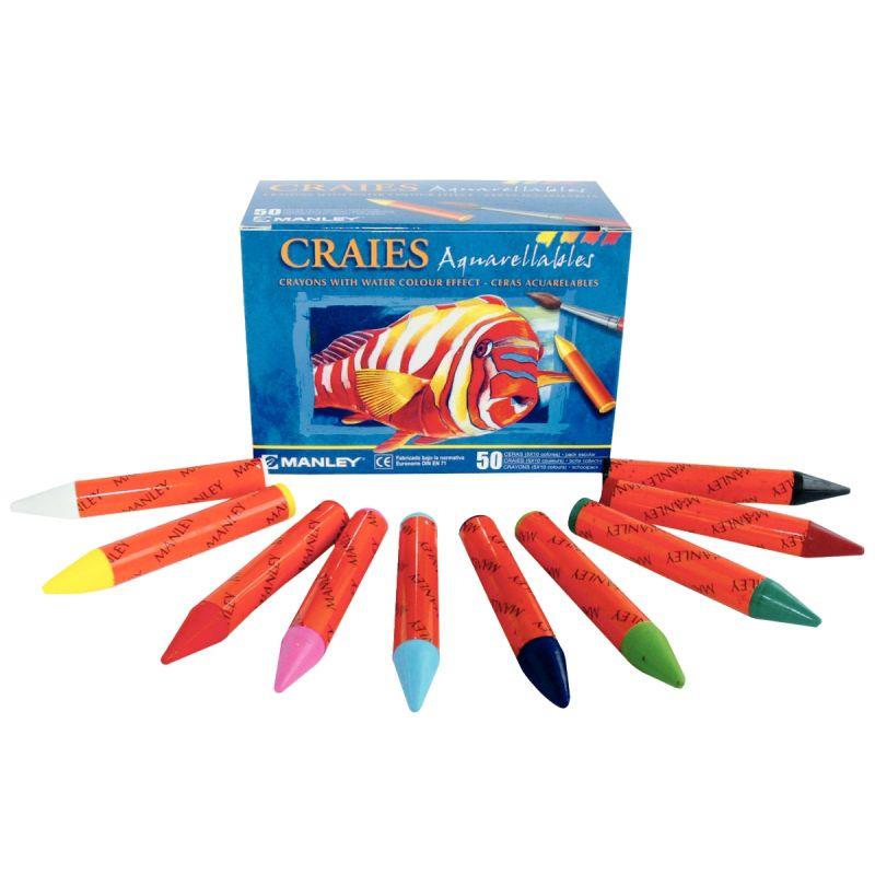 BTE 50 PASTEL AQUAREL ASS
