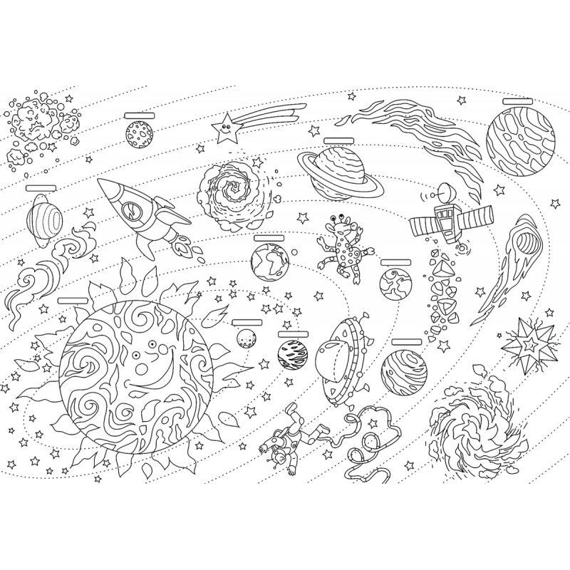 LOT 5 COLORIAGE GEANT L'ESPACE