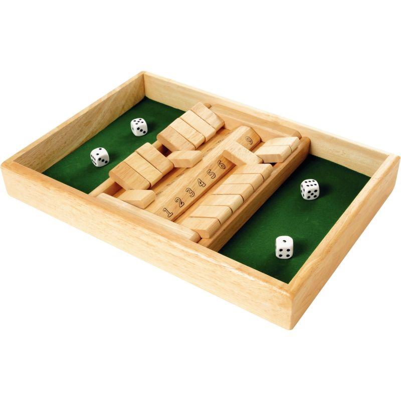 DOUBLE JEU SHUT THE BOX BOIS