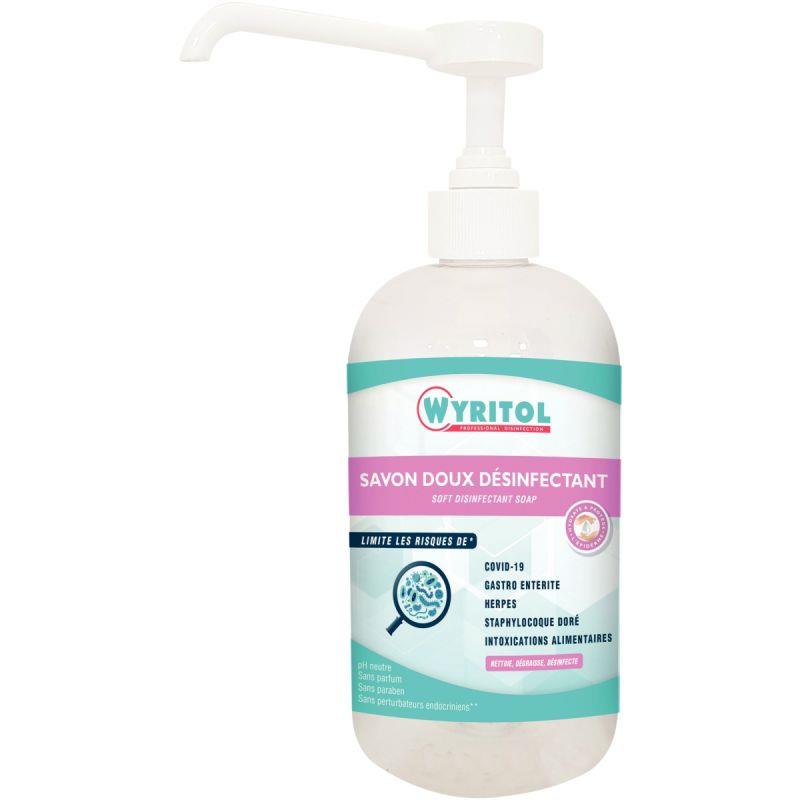 POMPE SAVON DESINFECTANT 500ML