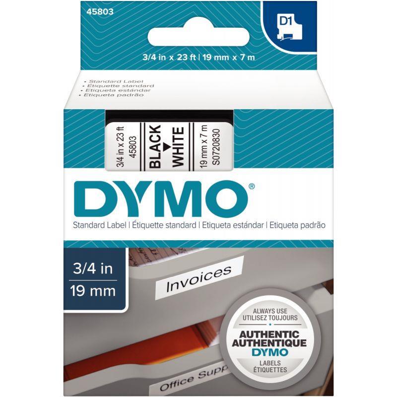 RECH DYMO D1 19MMX7M NOI/BLC