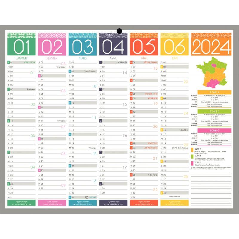 CALEND TENDANCE MINI 21X26.5