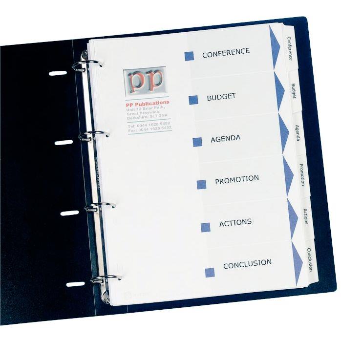 JEU 6 INTERC INDEX MAKER A4