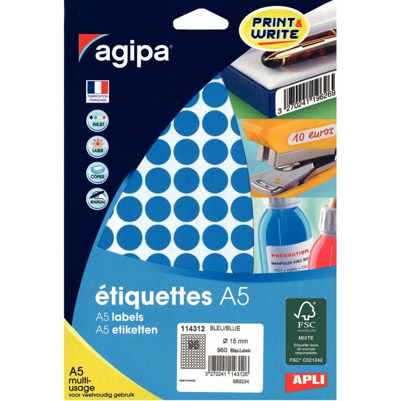 ETUI 960 PASTILLE ADH 15MM BLE