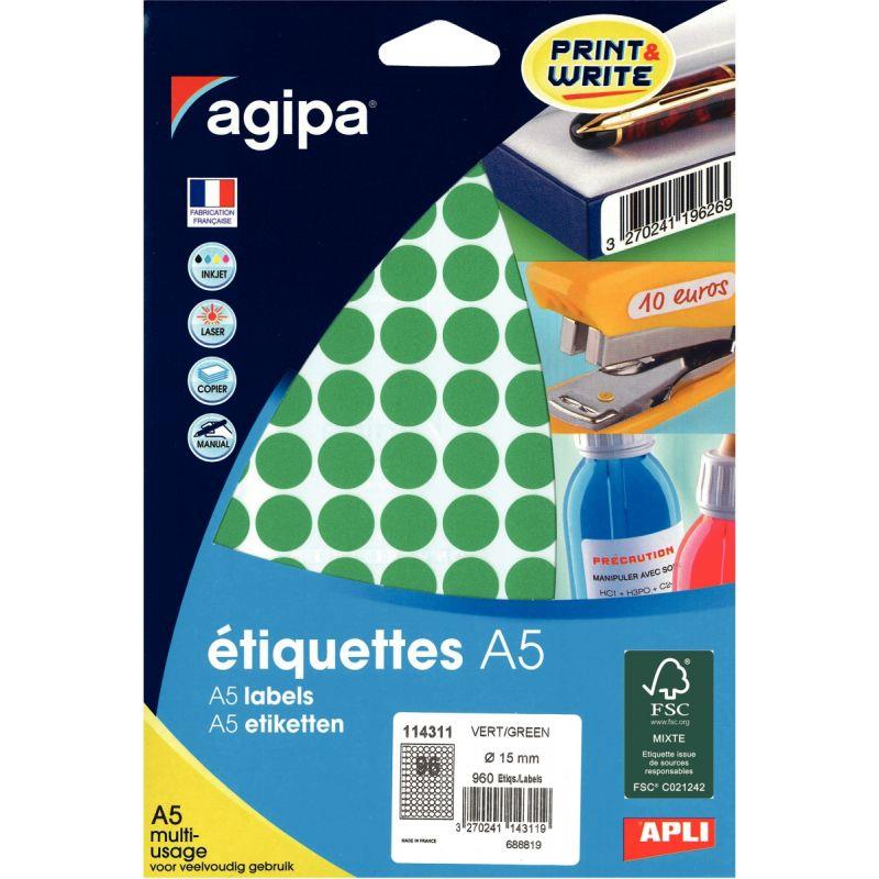 ETUI 960 PASTILLE ADH 15MM VRT