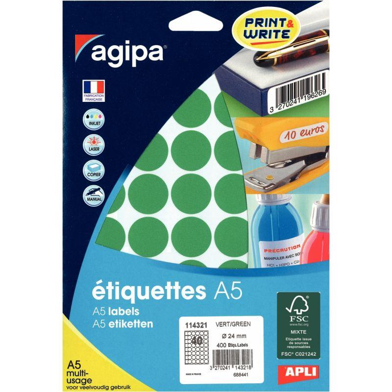 ETUI400 PASTILLES ADH 24MM VRT