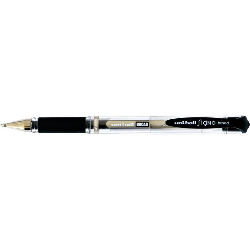 STYLO UNI SIGNO BROAD NOIR