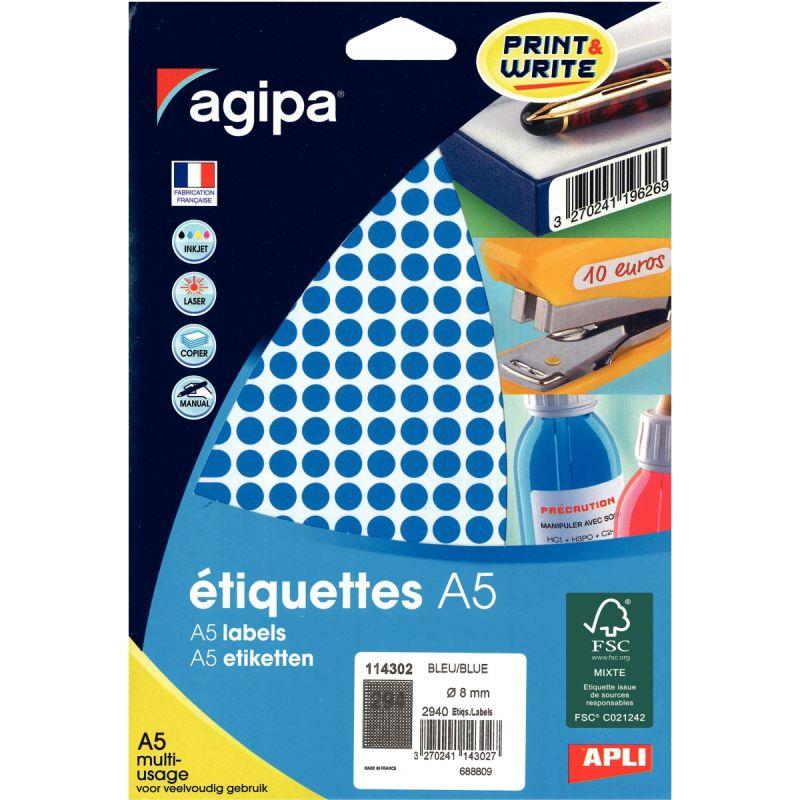 ETUI 2940 PASTILLE ADH 8MM BLE